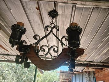 lampadario vintage 