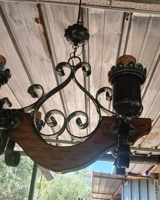 lampadario vintage 
