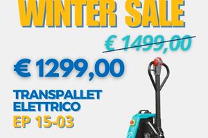 Transpallet Elettrico BAOLI EP-15 Nuovo 1500 Kg Li