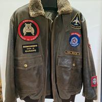 Americanino Kinghino giacca pelle vintage original