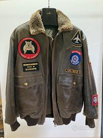 Americanino Kinghino giacca pelle vintage original