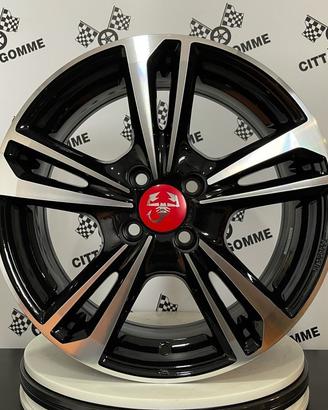 CERCHI IN LEGA ABARTH GRANDE PUNTO EVO DA 16