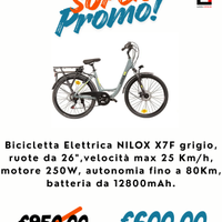 Bicicletta Elettrica NILOX X7F