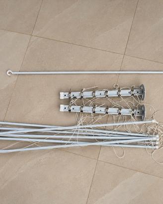 Stendibiancheria Gimi saliscendi 100cm con bastone