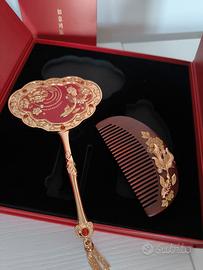 Set specchio e pettine