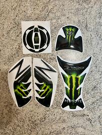 Adesivi resinati per moto Kawasaki z900 Monster