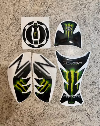 Adesivi resinati per moto Kawasaki z900 Monster