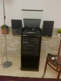 Pioneer stereo a rack vintage mobile completo