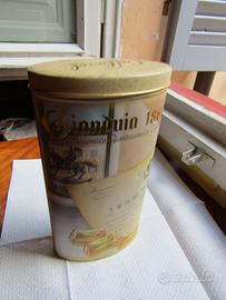scatola di latta vuota Caffarel gianduiotti