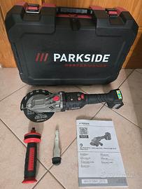 smerigliatrice angolare a testa piatta PARKSIDE pf