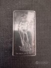 Lingottino d'argento donatello