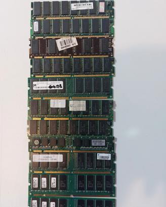 Memoria SD RAM PC 100 e PC 133 - vintage