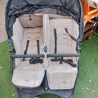 Passeggino gemellare doppio 2 posti 