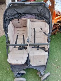 Passeggino gemellare doppio 2 posti 