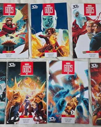 Marvel GODS 8 Albi + Varian 1 Albo