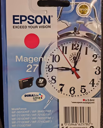 toner Epson Magenta 27 workforce