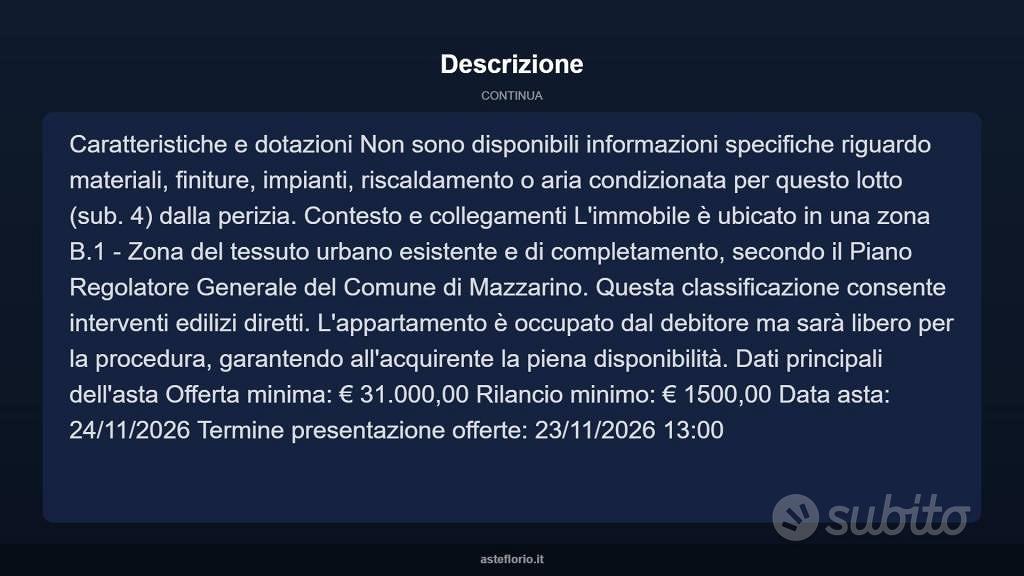 Appartamento – Mazzarino, Caltanissetta - Vista 4