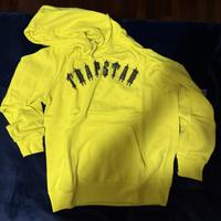 Felpa Trapstar London Neon Giallo Fluo di lusso