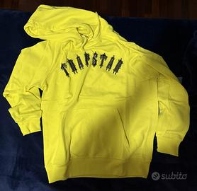 Felpa Trapstar London Neon Giallo Fluo di lusso