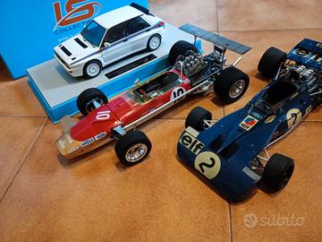 modellini delta martini  1 18  e tamiya F1  1 12