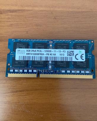RAM 8 GB DD3 SODIMM SKhynix