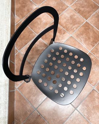 Sedia in ferro con cuscino incluso Ikea