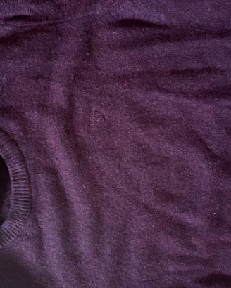 Maglione Barbour Uomo L Girocollo Lana Originale