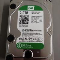 HDD 2tb Wester Digital green