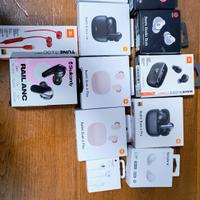 Lotto cuffie auricolari 