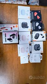 Lotto cuffie auricolari 