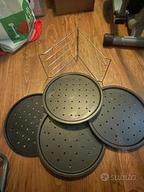 Teglie pizza con supporto