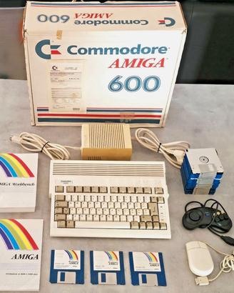 Amiga 600 Bianca 5MB CF 4GB Scatola Originale