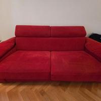 Divano letto chateau d'ax rosso