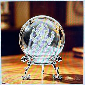 Sfera Cristallo Ganesh Supporto