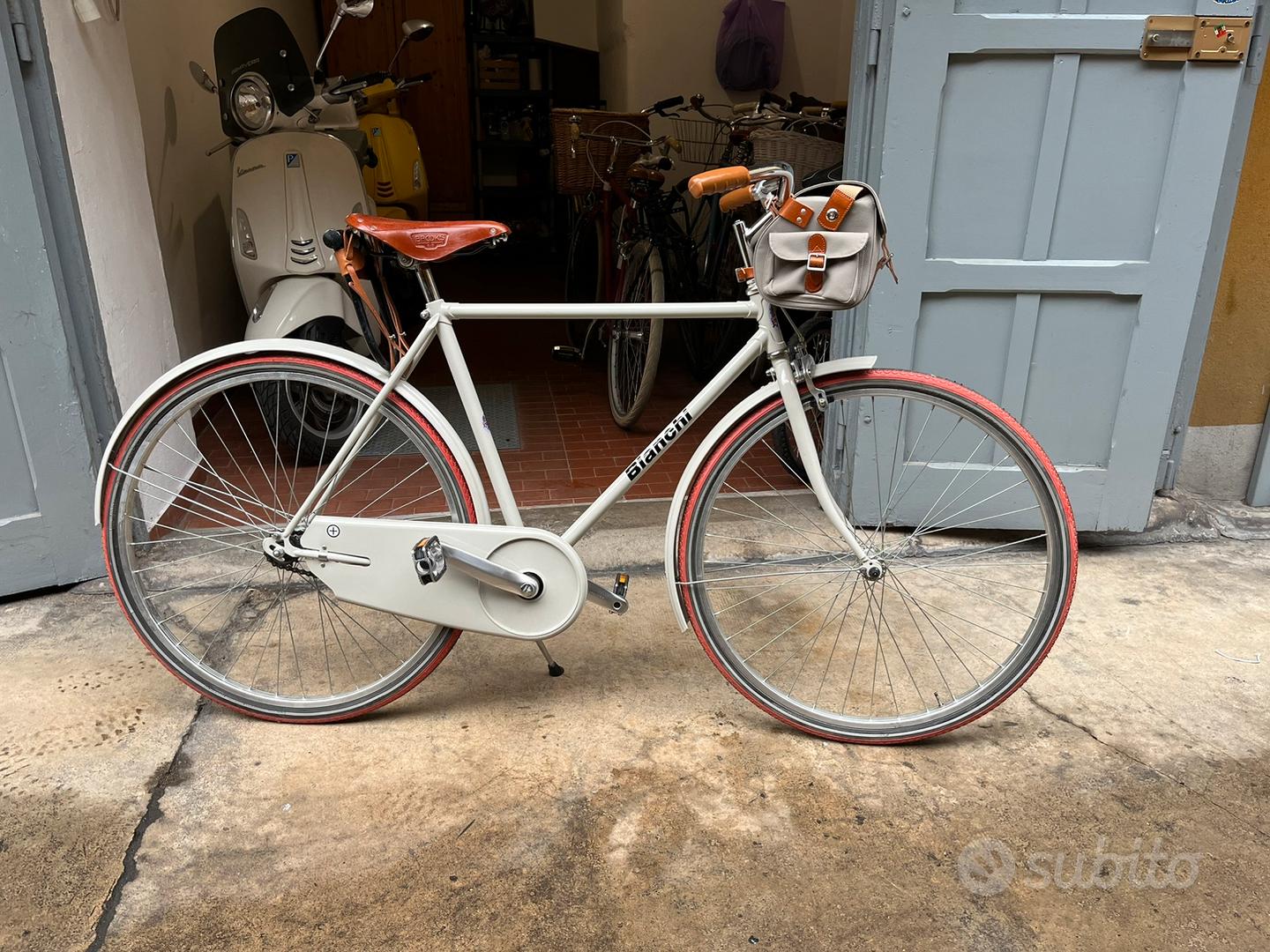 Vintage Contropedale O Scatto Fisso Ruota Fixed Profilo 43 Mm