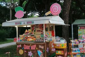 Banco dolci crêpe pop corn 