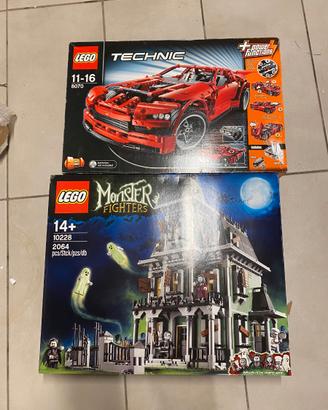 Lego 10228 e lego 8070 nuove mai aperte scatole un