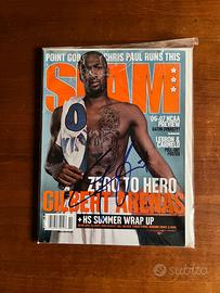 RIVISTA SLAM MAGAZINE NBA #102 2006 AUTOGRAFATO