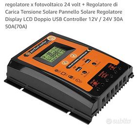Regolatore per pannelli solari