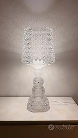Lampada da tavolo Kabuli trasparente - imitazione