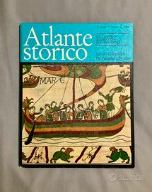 Libro Atlante Storico, 1971, vintage, cartine