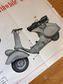 Accessori trombe Poli Vespa faro basso anni 50