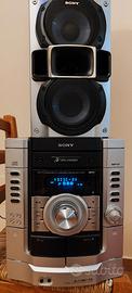 Impianto stereo Sony MHC-RG290 hi-fi vintage con c