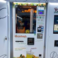 Distributore automatico spremute arancia sigillate