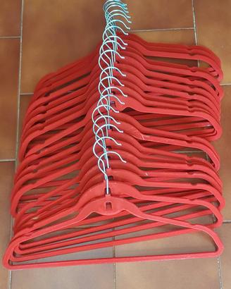 Grucce in velluto rosso e normali, TOT.43