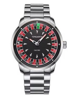 Orologio Uomo Roulette Casinò – Design originale