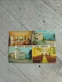 Cartolina orta san giulio vedute casa serena