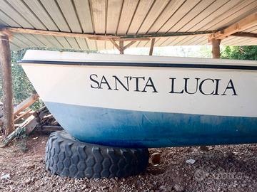 Barca 5,05 m con motore 15 CV