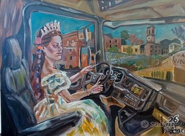 Sissi  torna da lavoro  