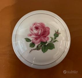 Scatola decoro Rose Meissen